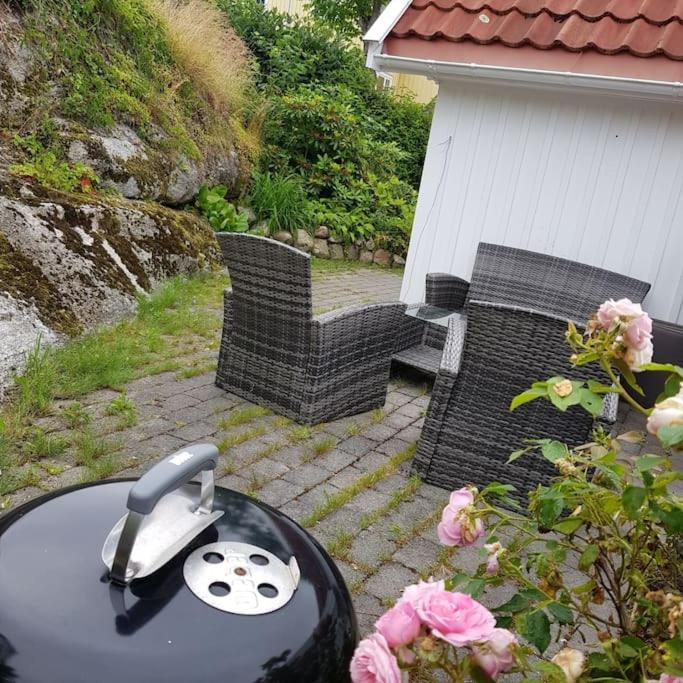 Lys Og Lettstelt Leilighet Med Utsikt Over Byen Apartment Sandefjord Bagian luar foto